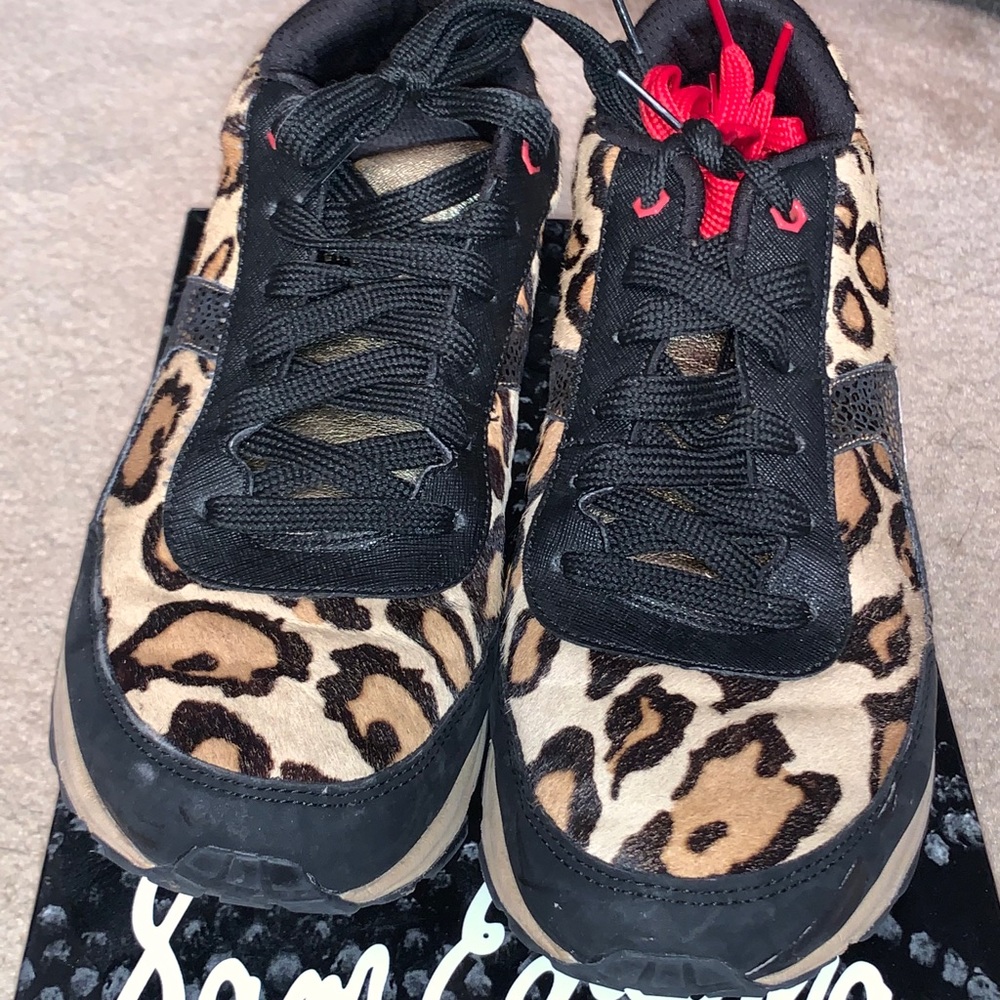 Sam Edelman Leopard Sneakers